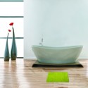 MSV Bathroom mat Cotton 45x70cm Lime Green MSV