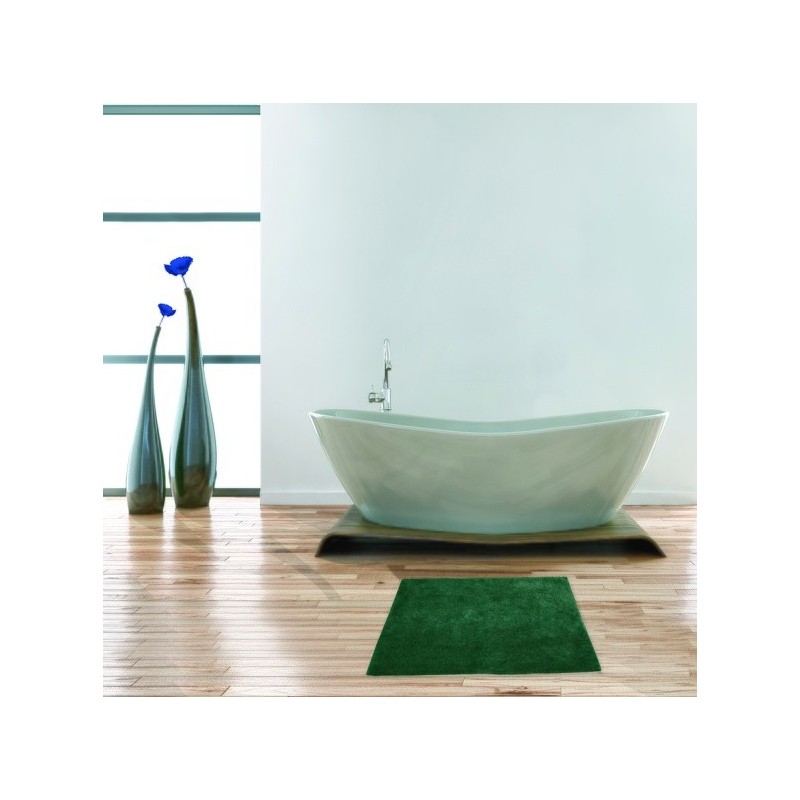 MSV Bathroom mat Cotton 45x70cm Dark Green MSV