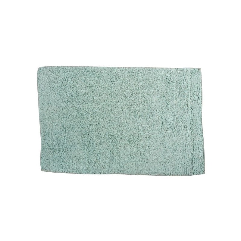 MSV Alfombra de baño de algodón 45x70cm Verde Pastel MSV