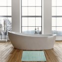 Tapis de bain Coton 45x70cm Vert Pastel MSV MSV