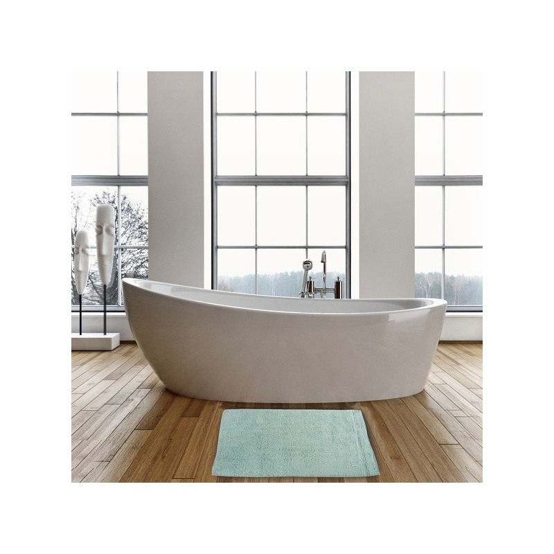 Tapis de bain Coton 45x70cm Vert Pastel MSV MSV