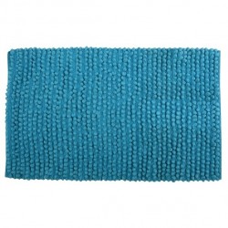 MSV Bathroom mat Cotton 50x80cm Blue