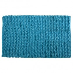 MSV Tappetino da bagno cotone 50x80cm Blu MSV