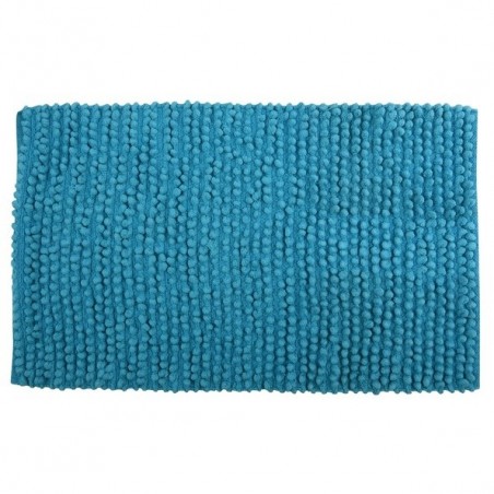 MSV Tappetino da bagno cotone 50x80cm Blu MSV