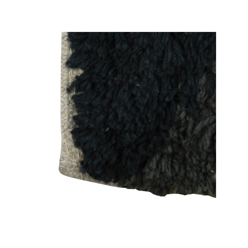 MSV Bathroom mat CALULA Cotton 50x80cm Black & Gray MSV