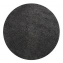 Tapis de bain Coton Rond ø57Cm Gris Anthracite MSV MSV