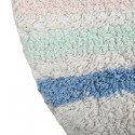 MSV Alfombra de baño redonda de algodón SEAUVILLE ø57cm Multicolor MSV