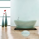 MSV Alfombra de baño redonda de algodón SEAUVILLE ø57cm Multicolor MSV