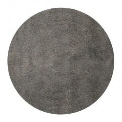 MSV  Tappetino da bagno rotondo cotone ø57cm Tortora MSV