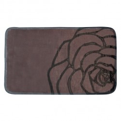 MSV Alfombra de baño microfibra 45x75cm Kaya MSV