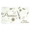 MSV Alfombra de baño de microfibra 45x75cm Provenza MSV