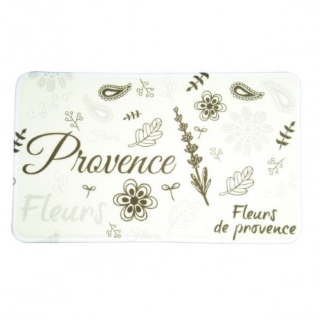 MSV Alfombra de baño de microfibra 45x75cm Provenza MSV