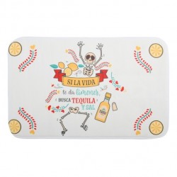 Tapis de bain Microfibre 45x75cm Tequila MSV MSV