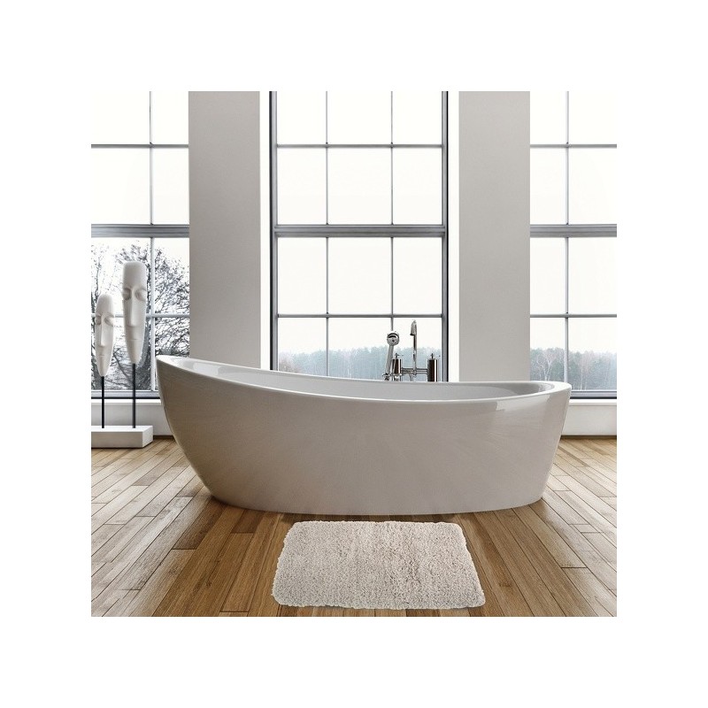 Tapis de bain Microfibre 50X70cm Beige MSV MSV