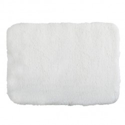 MSV Bathroom mat Microfiber 50X70cm White
