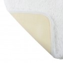 Tapis de bain Microfibre 50X70cm Blanc MSV MSV