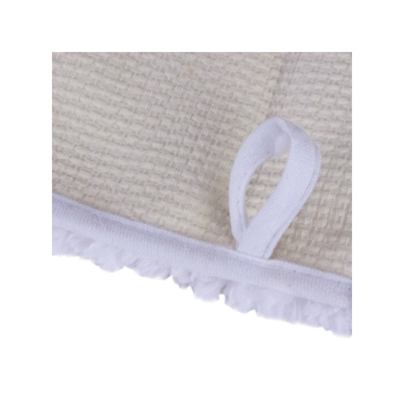 Tapis de bain Microfibre 50X70cm Blanc MSV MSV
