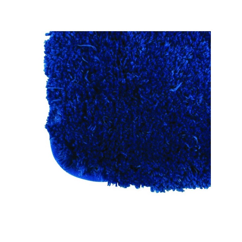 MSV Alfombra de Baño Microfibra 50x70 cm Azul Marino MSV
