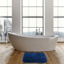 MSV Badematte Mikrofaser 50x70cm Marineblau MSV