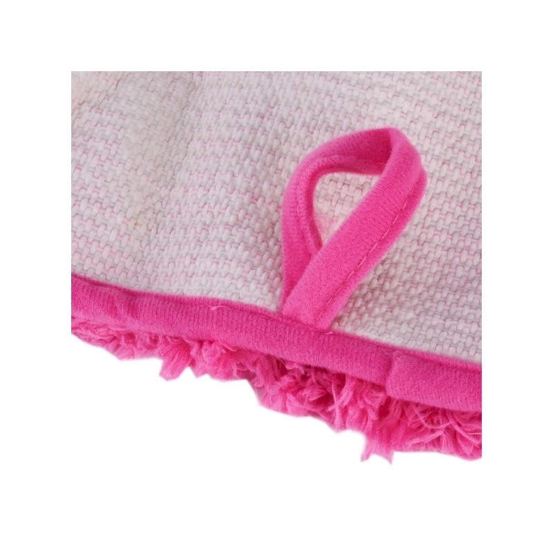 MSV Tappetino da bagno microfibra 50x70cm Fucsia MSV