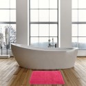 MSV Alfombra de baño Microfibra 50x70cm Fucsia MSV