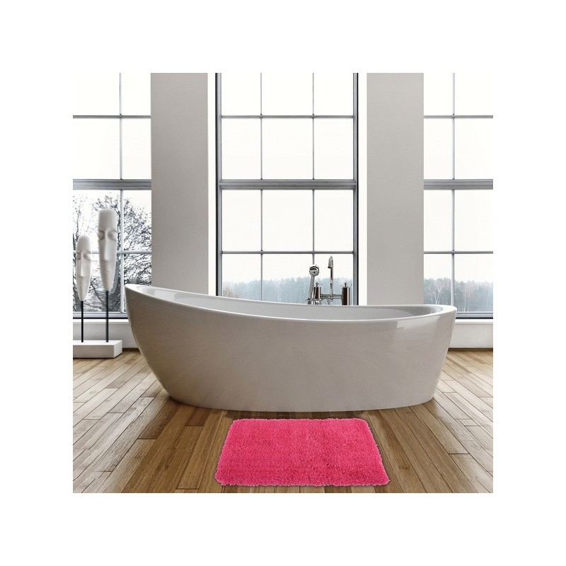 Tapis de bain Microfibre 50x70cm Fuschia MSV MSV