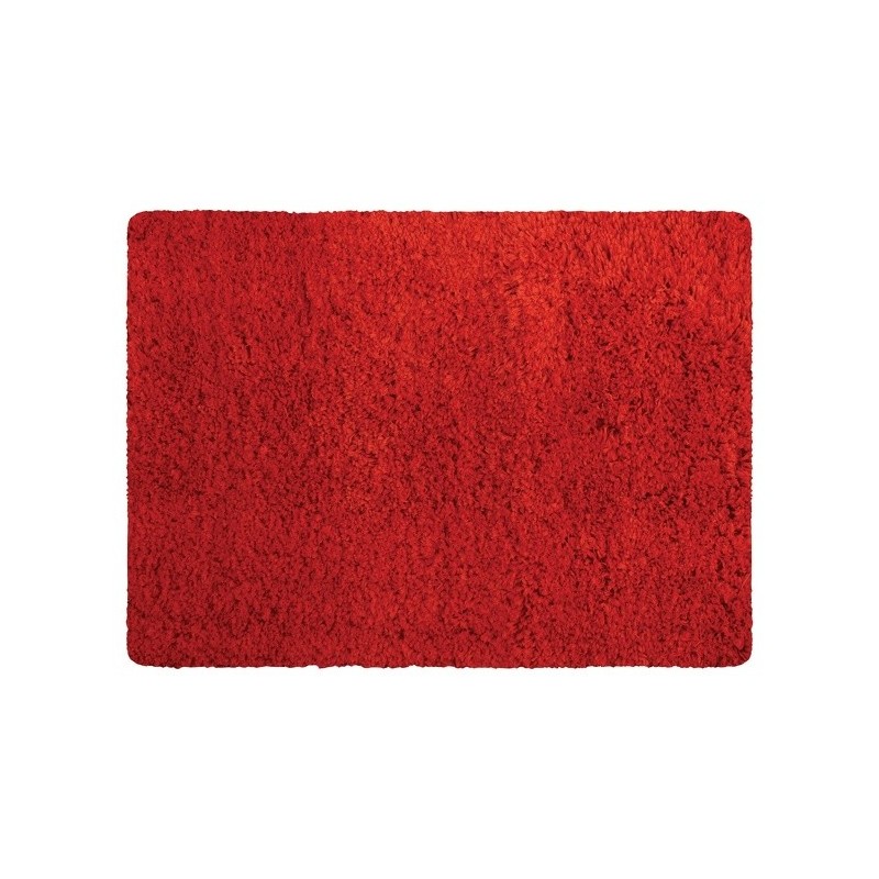 MSV Alfombra Baño Microfibra 50X70cm Rojo MSV