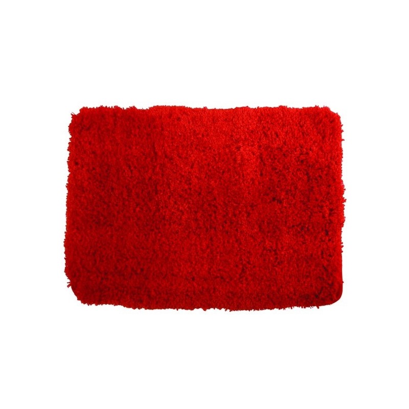 MSV Alfombra Baño Microfibra 50X70cm Rojo MSV