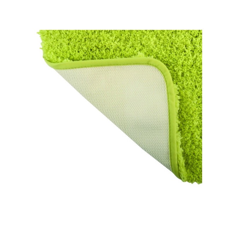 MSV Alfombra de Baño Microfibra 50x70cm Verde Lima MSV