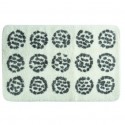 Tapis de bain Microfibre 50x80cm Begonia MSV MSV