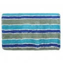Tapis de bain Microfibre 50x80cm QUITO Bleu & Vert MSV MSV