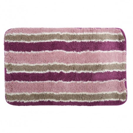 Tapis de bain Microfibre 50x80cm QUITO Rose & Violet MSV MSV
