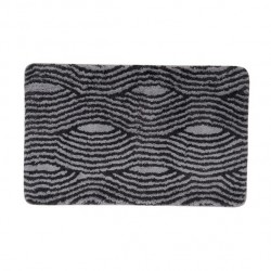 Tapis de bain Microfibre 50x80cm Wave Gris MSV MSV