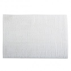 MSV Bathroom mat CHENILLE Microfiber 40x60cm White