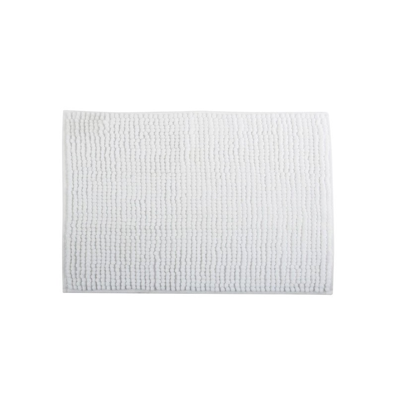 MSV Bathroom mat CHENILLE Microfiber 40x60cm White MSV