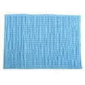 MSV Badematte CHENILLE Mikrofaser 40x60cm Hellblau MSV
