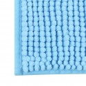 MSV Tappetino da bagno in microfibra CHENILLE 40x60cm Azzurro MSV