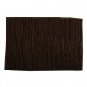 Tapis de bain Microfibre CHENILLE 40x60cm Marron Chocolat MSV MSV