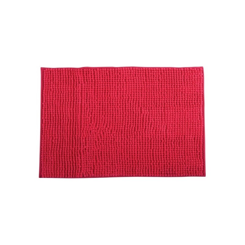 MSV Alfombra de Baño Microfibra CHENILLE  40x60cm Rosa Fucsia MSV