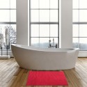 Tapis de bain Microfibre CHENILLE 40x60cm Rose Fuschia MSV MSV