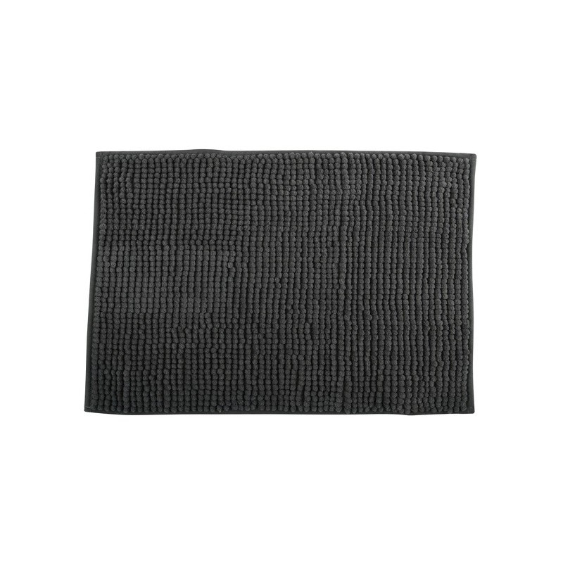 MSV Tappetino da bagno CHENILLE microfibra 40x60cm Grigio Scuro MSV