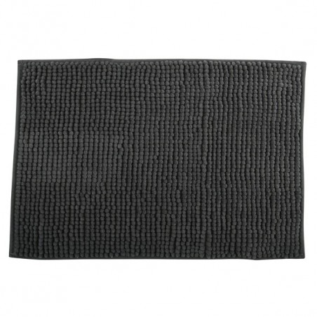 Tapis de bain Microfibre CHENILLE 40x60cm Gris MSV MSV