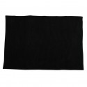 MSV Bathroom mat CHENILLE Microfiber 40x60cm Black MSV