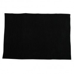 MSV Badematte CHENILLE Mikrofaser 40x60cm Schwarz MSV