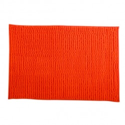 MSV Bathroom mat CHENILLE Microfiber 40x60cm Orange MSV