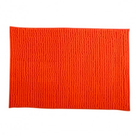 Tapis de bain Microfibre CHENILLE 40x60cm Orange MSV MSV