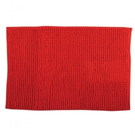 MSV Bathroom mat CHENILLE Microfiber 40x60cm Red MSV
