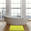 MSV Tappetino da bagno CHENILLE microfibra 40x60cm Verde Pistacchio MSV
