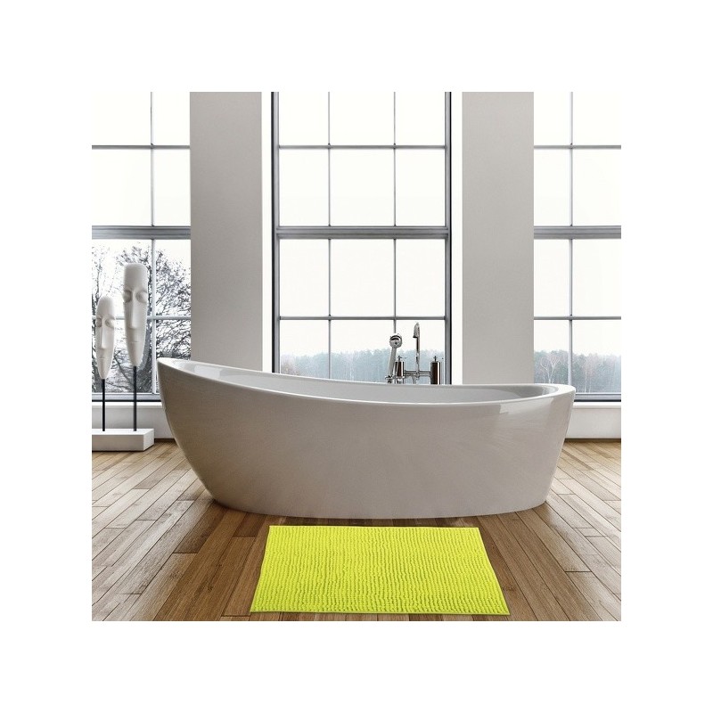 MSV Bathroom mat CHENILLE Microfiber 40x60cm Pistachio Green MSV