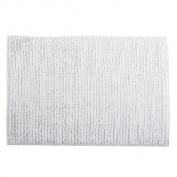 MSV Alfombra de Baño Microfibra CHENILLE 60x90cm Blanco MSV